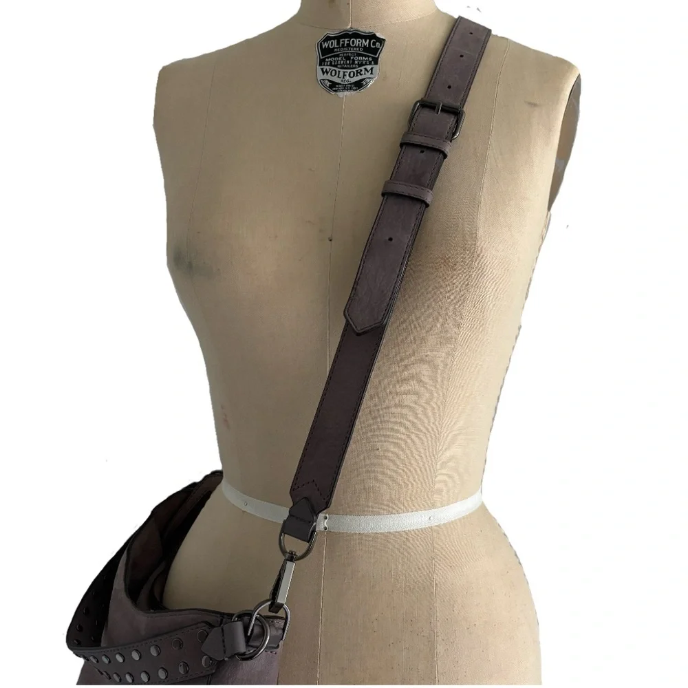 Rebecca Minkoff Lavender Leather Hobo Crossbody Studded Bag